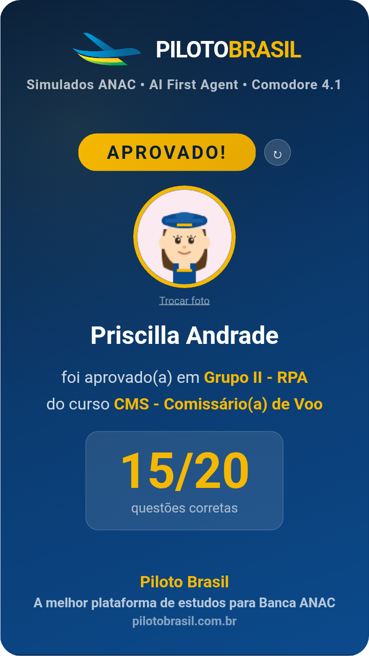 Priscilla Andrade aprovado