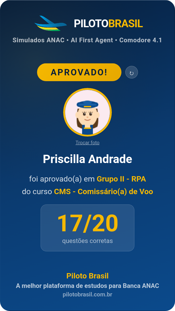 Priscilla Andrade aprovado