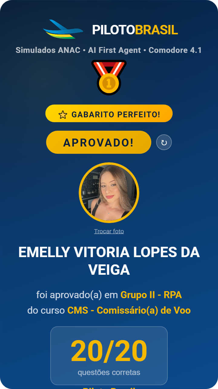 EMELLY VITORIA LOPES DA VEIGA aprovado