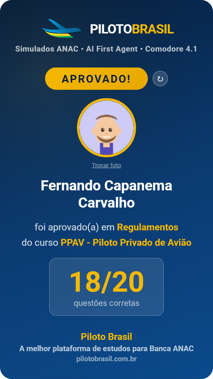 Fernando Capanema Carvalho aprovado
