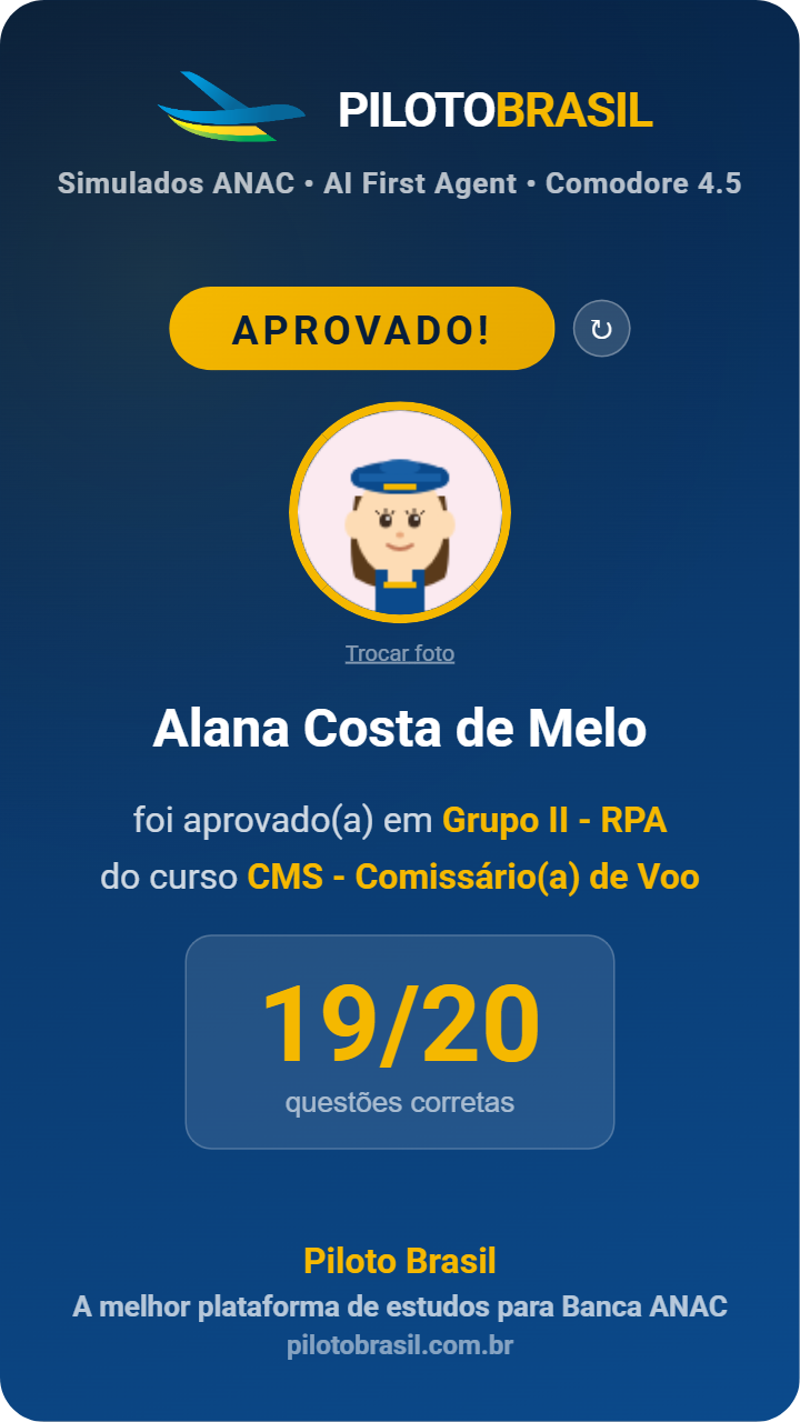 Alana Costa de Melo aprovado