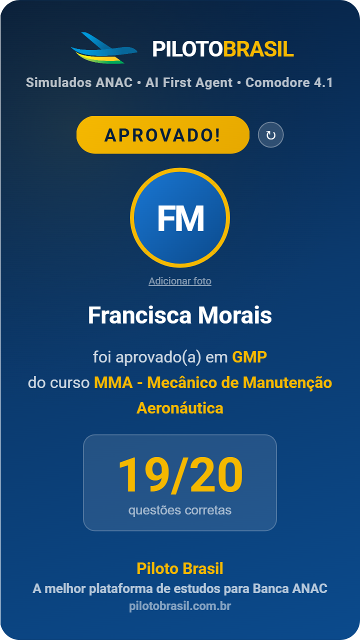 Francisca Morais aprovado