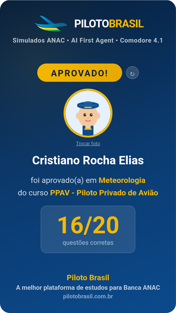 Cristiano Rocha Elias aprovado