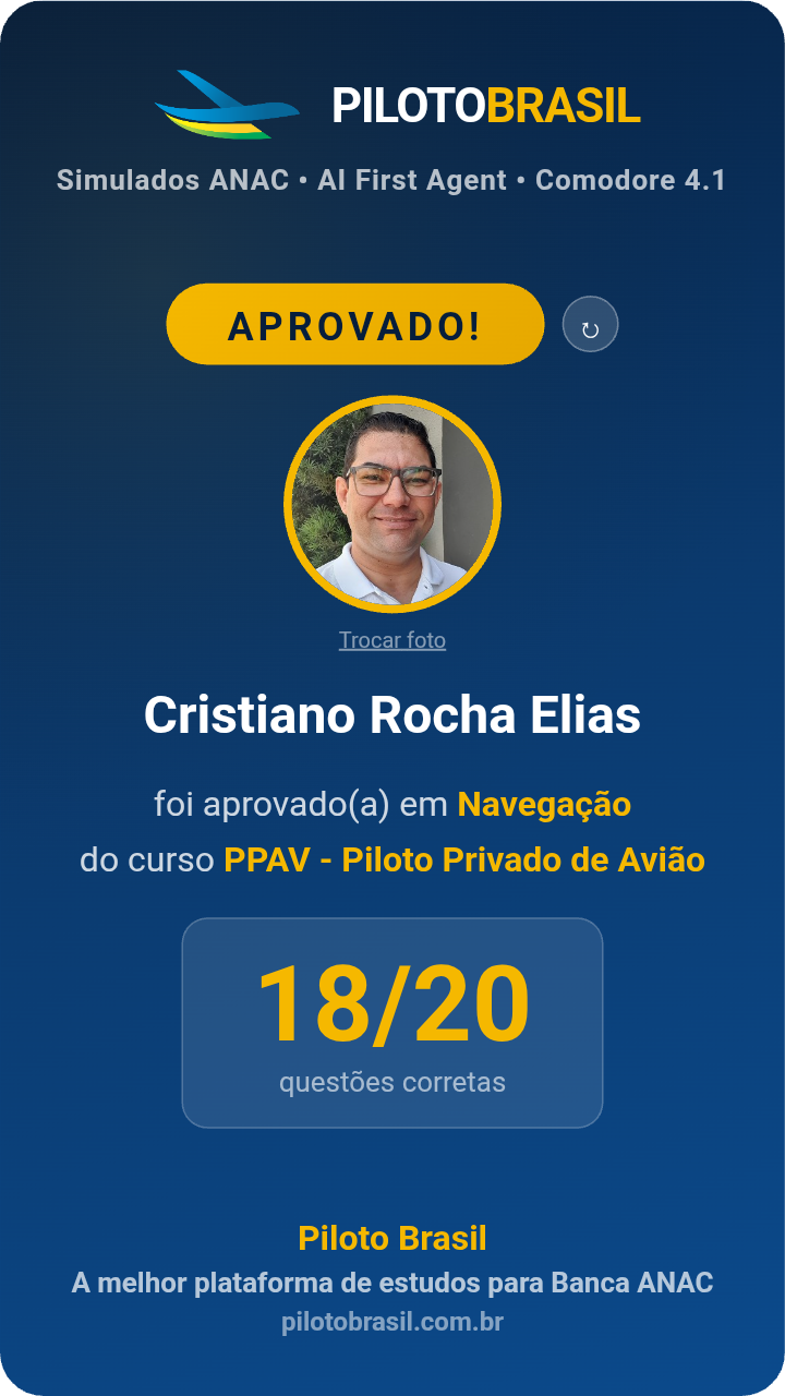 Cristiano Rocha Elias aprovado