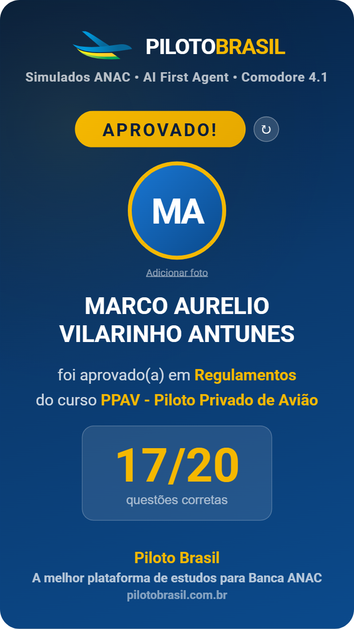 MARCO AURELIO VILARINHO ANTUNES aprovado