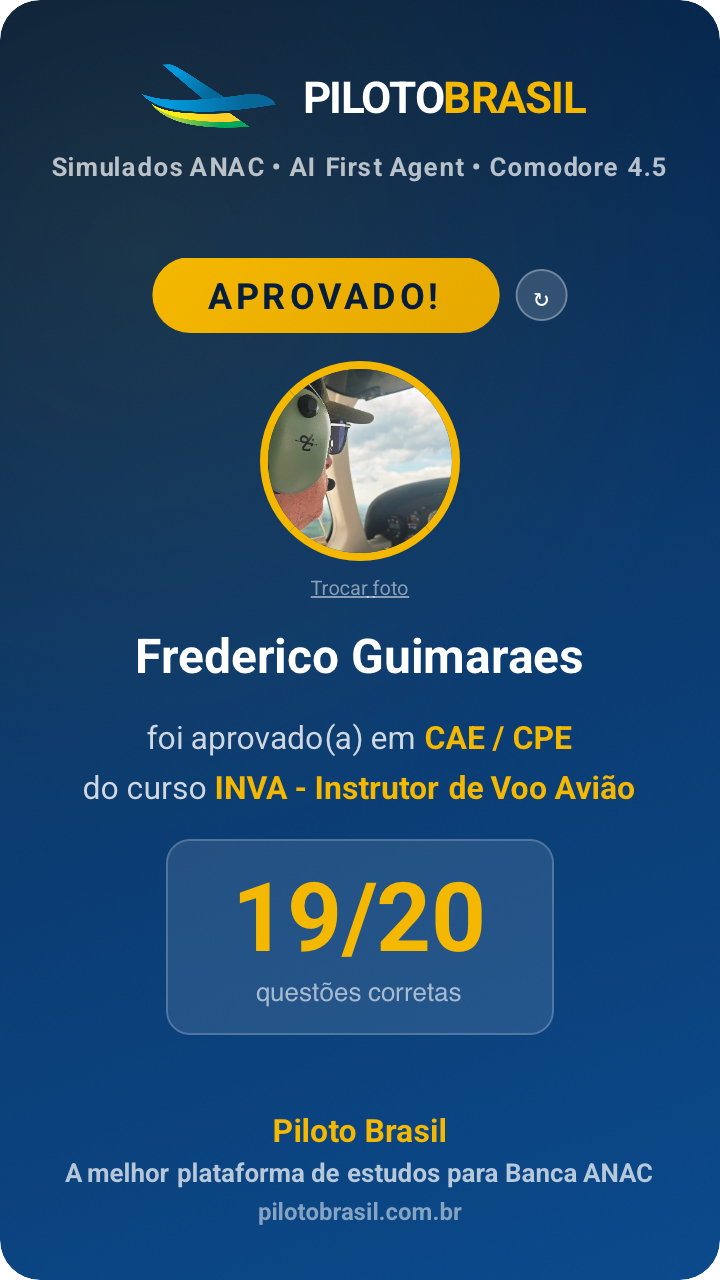 Frederico Guimaraes aprovado