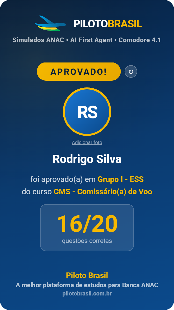 Rodrigo Silva aprovado