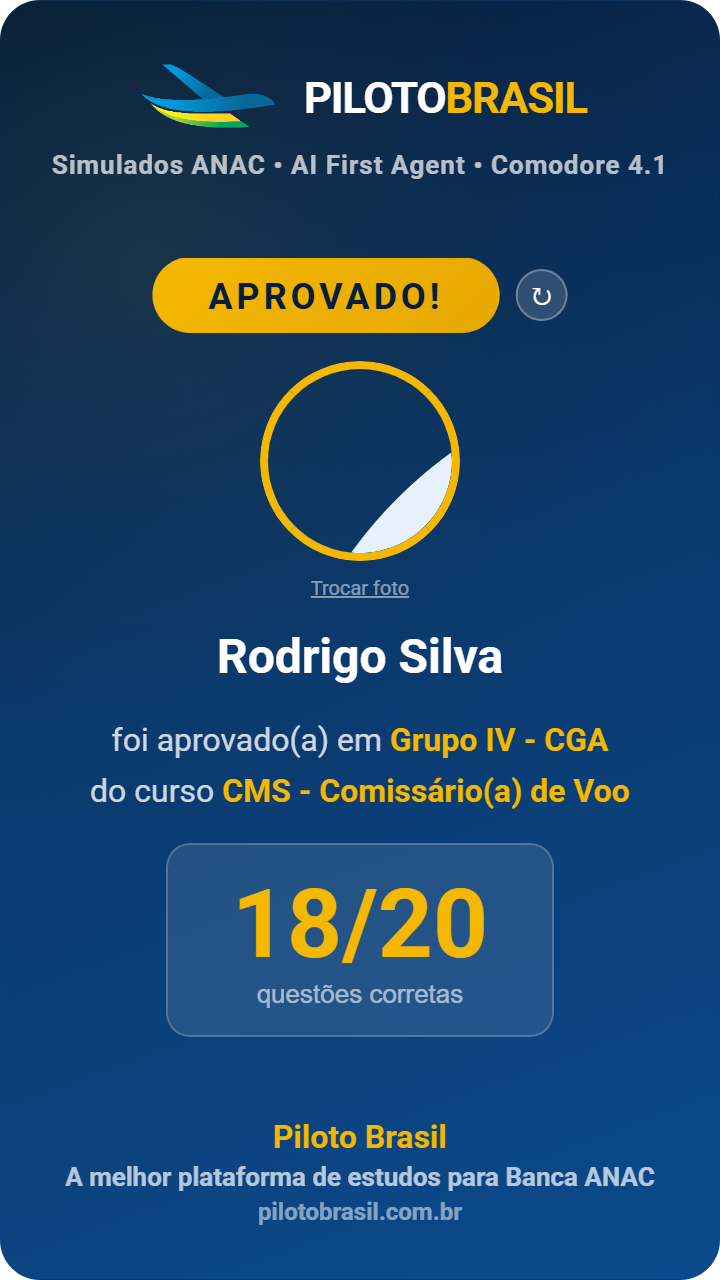 Rodrigo Silva aprovado