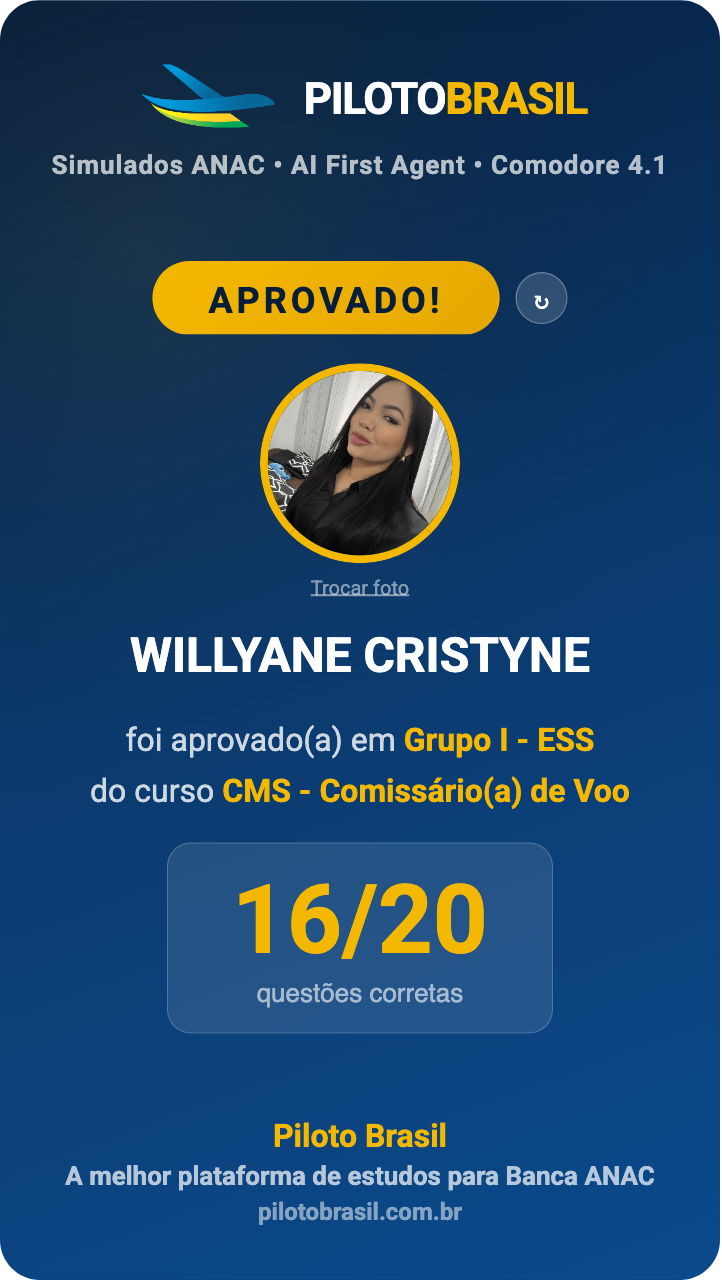 WILLYANE CRISTYNE aprovado
