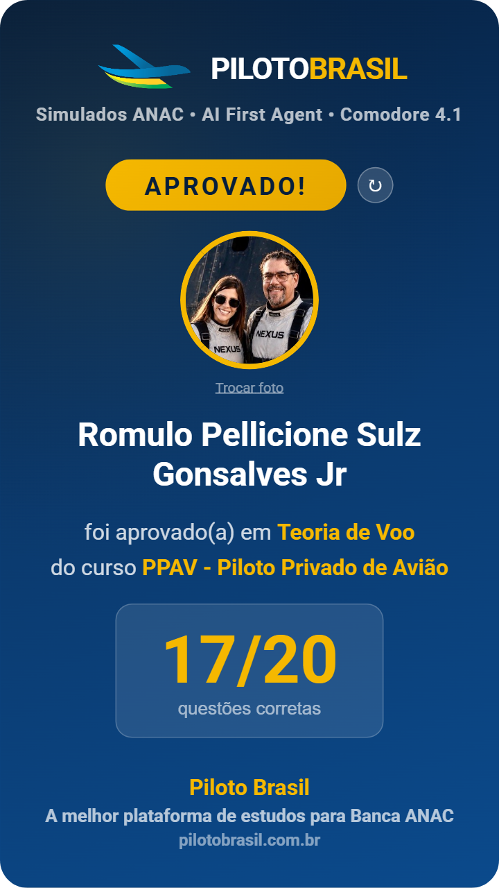 Romulo Pellicione Sulz Gonsalves Jr aprovado