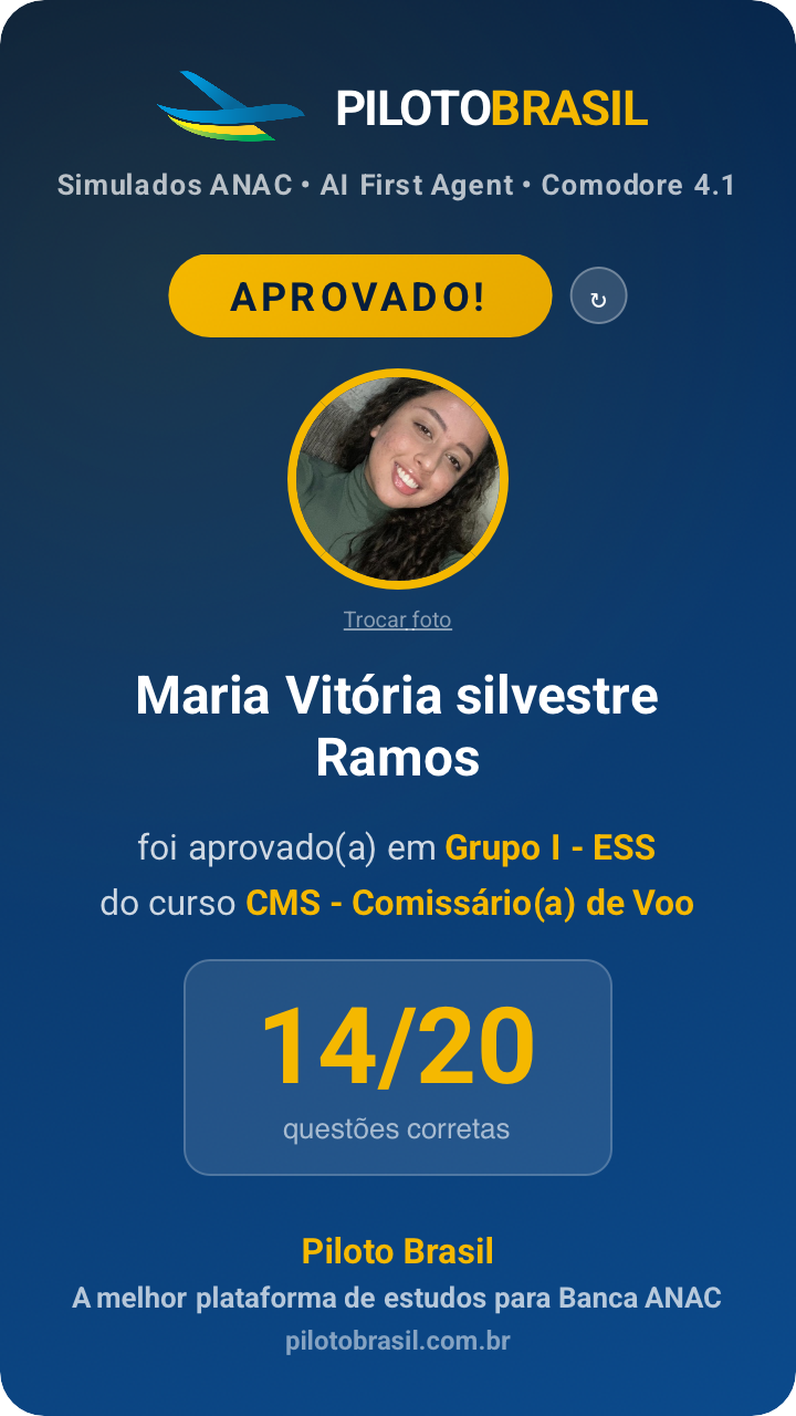 Maria Vitória silvestre Ramos aprovado
