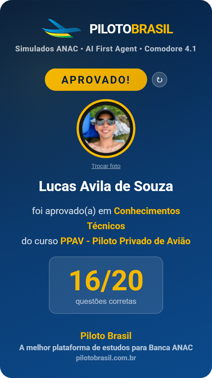 Lucas Avila de Souza aprovado