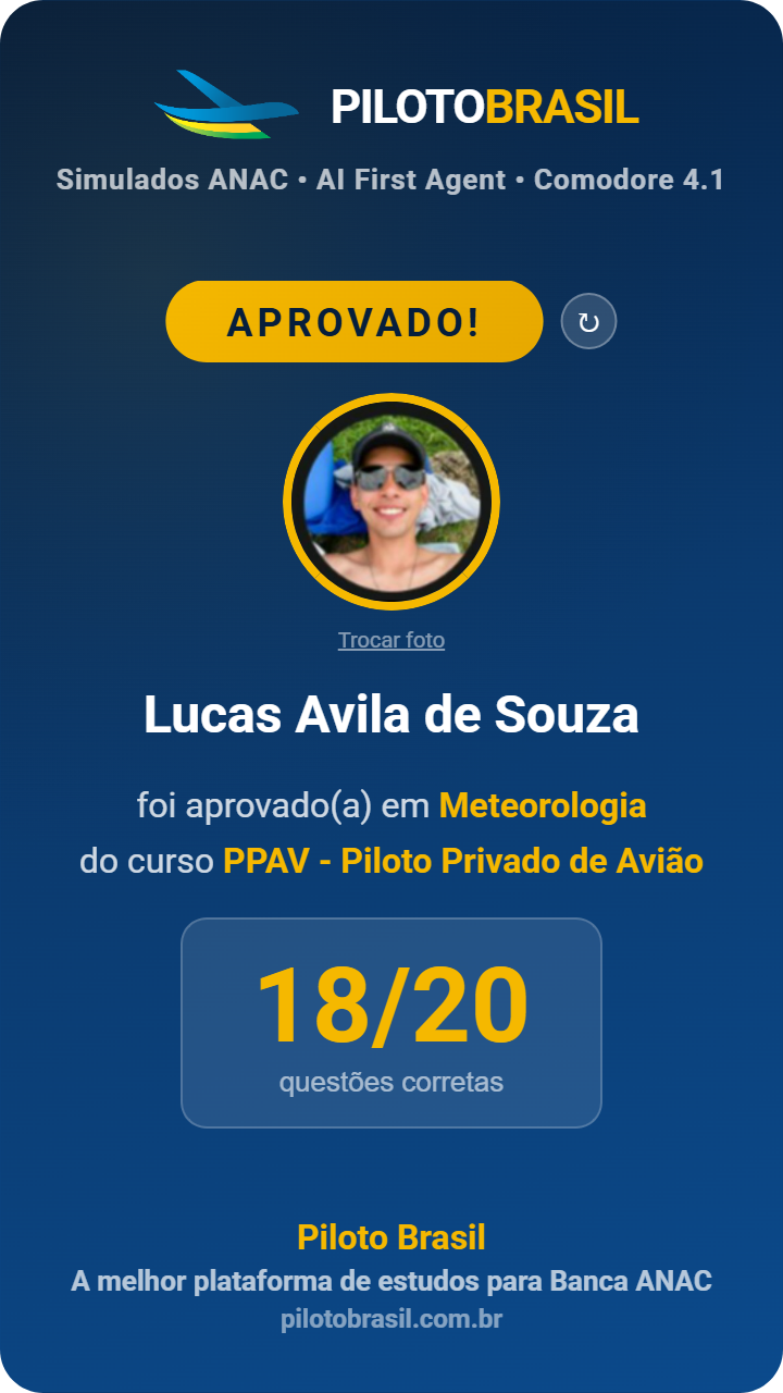 Lucas Avila de Souza aprovado