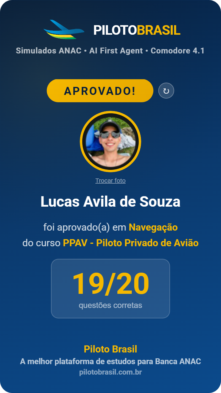 Lucas Avila de Souza aprovado