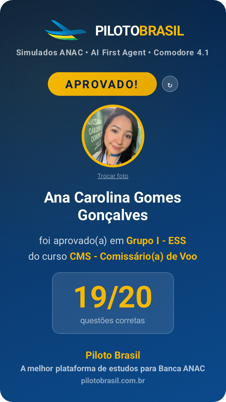 Ana Carolina Gomes Gonçalves aprovado