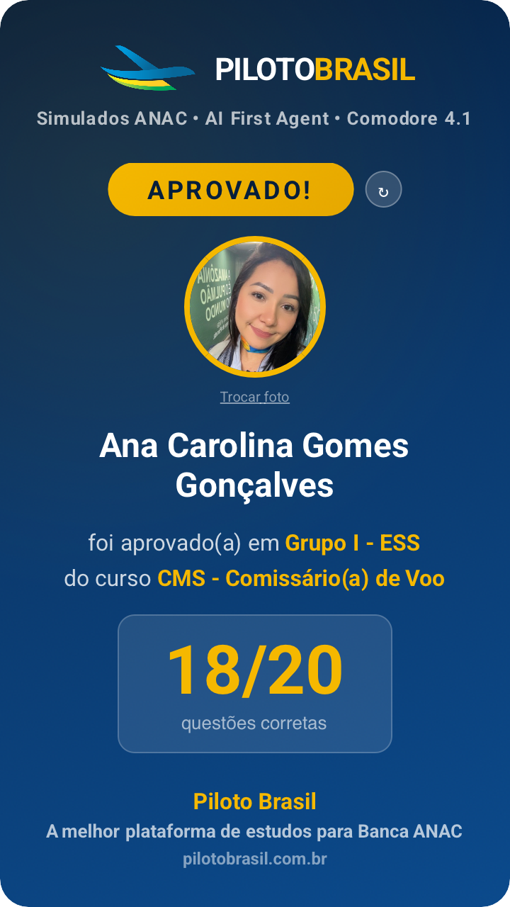 Ana Carolina Gomes Gonçalves aprovado