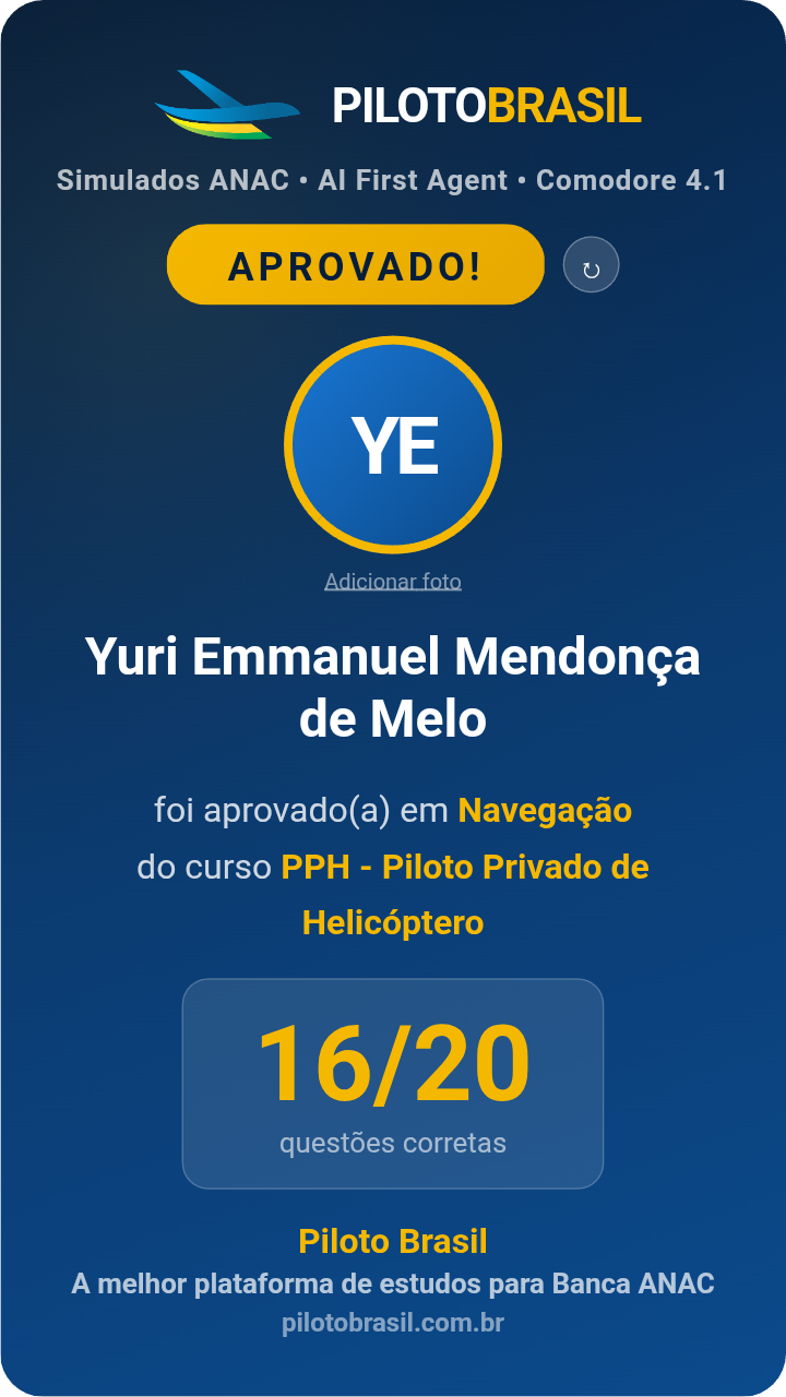Yuri Emmanuel Mendonça de Melo aprovado