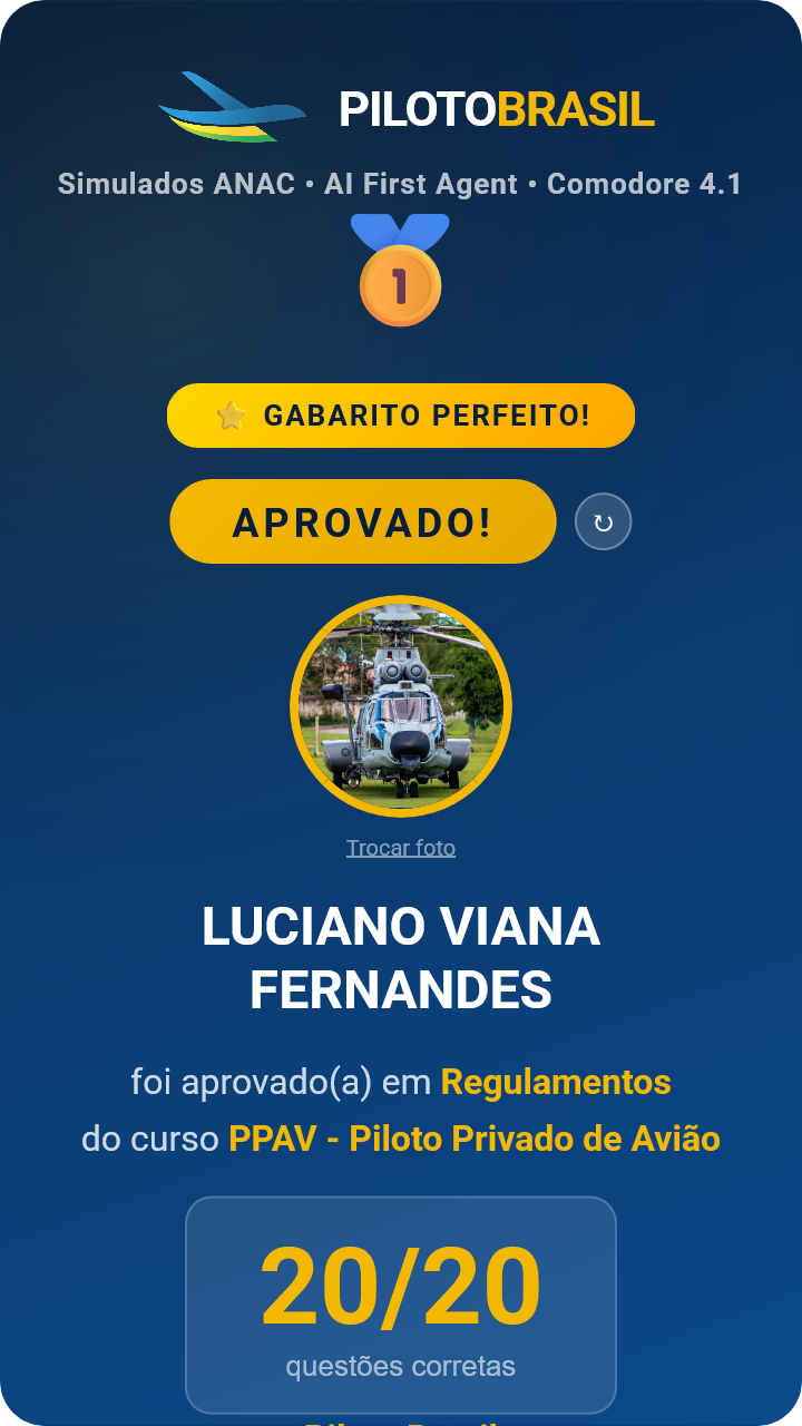 LUCIANO VIANA FERNANDES aprovado
