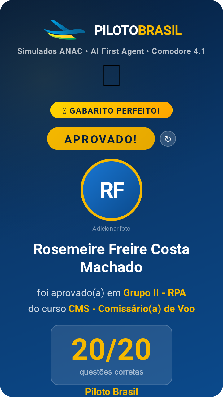 Rosemeire Freire Costa Machado aprovado