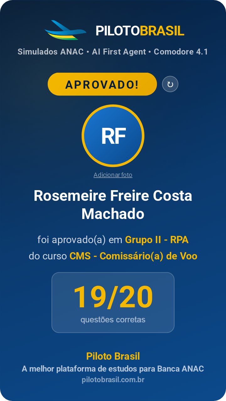 Rosemeire Freire Costa Machado aprovado
