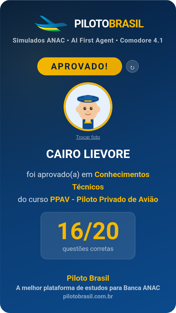 CAIRO LIEVORE aprovado