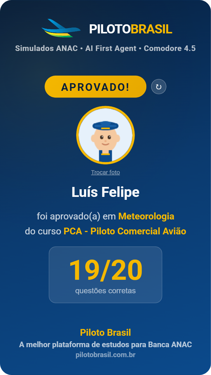 Luís Felipe aprovado