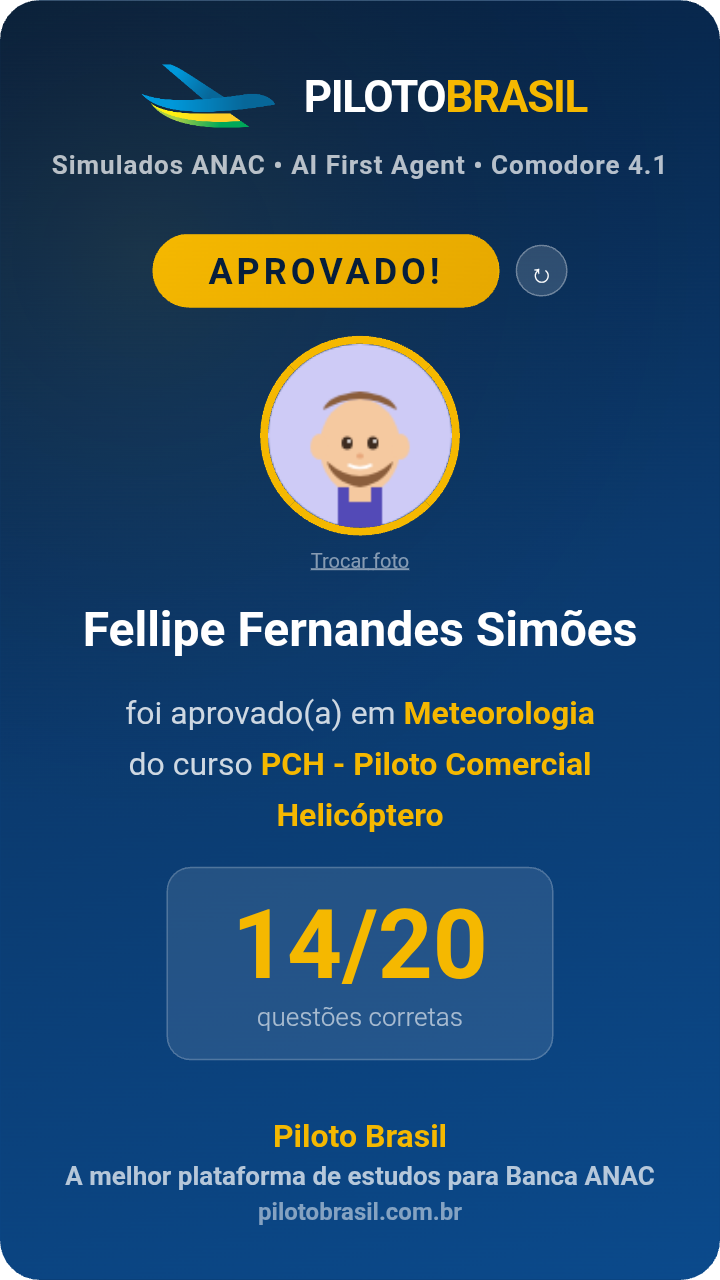 Fellipe Fernandes Simões aprovado