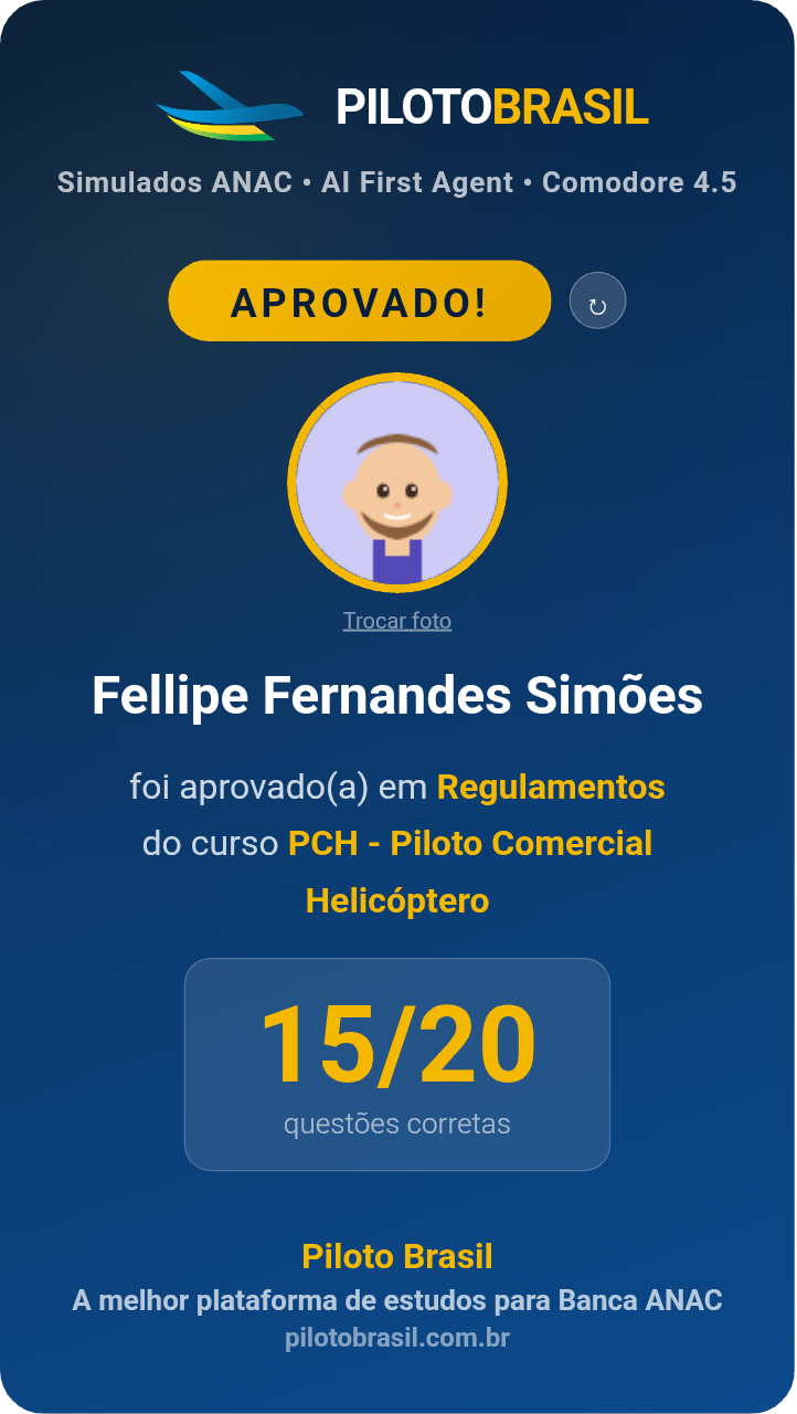 Fellipe Fernandes Simões aprovado