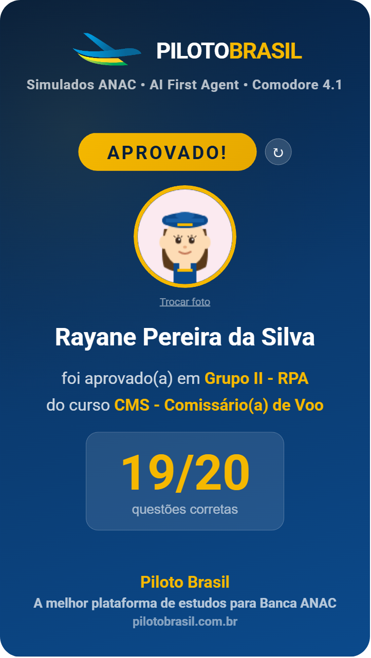 Rayane Pereira da Silva aprovado