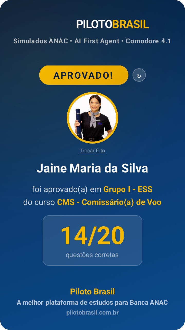 Jaine Maria da Silva aprovado