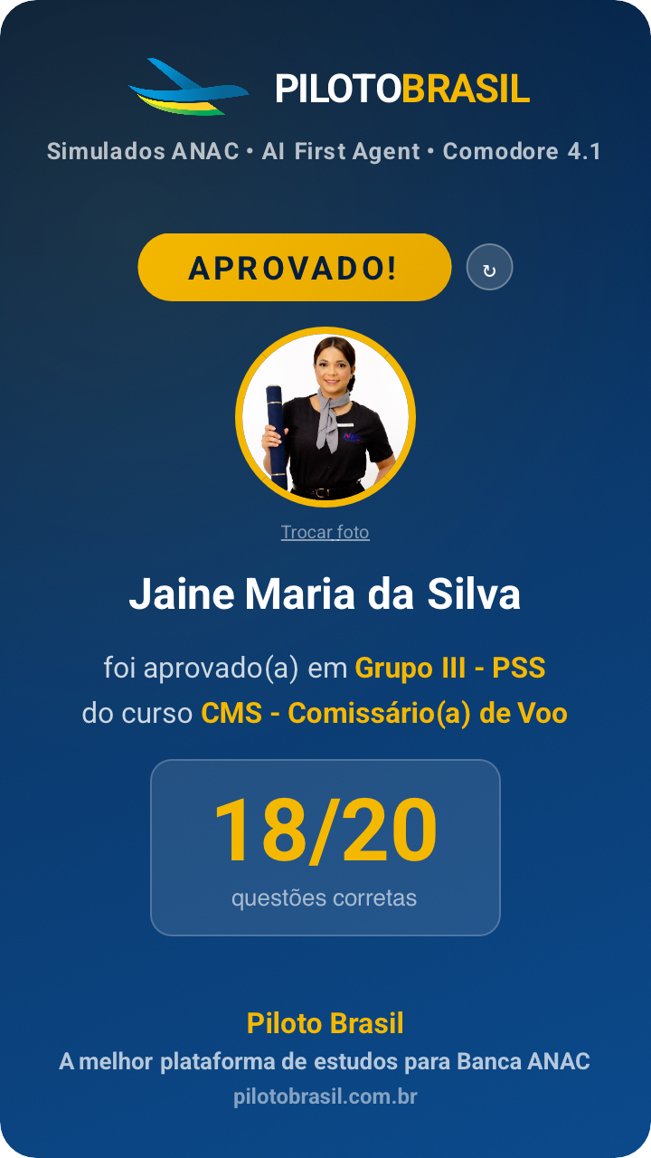 Jaine Maria da Silva aprovado
