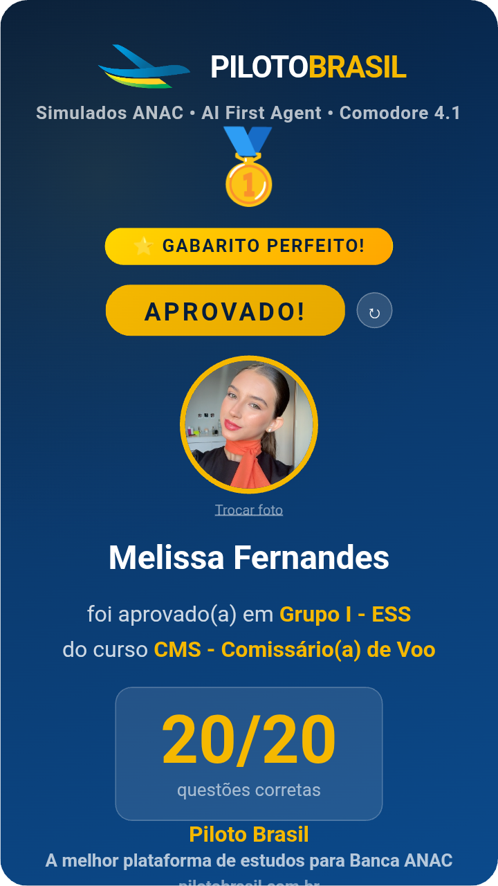 Melissa Fernandes aprovado