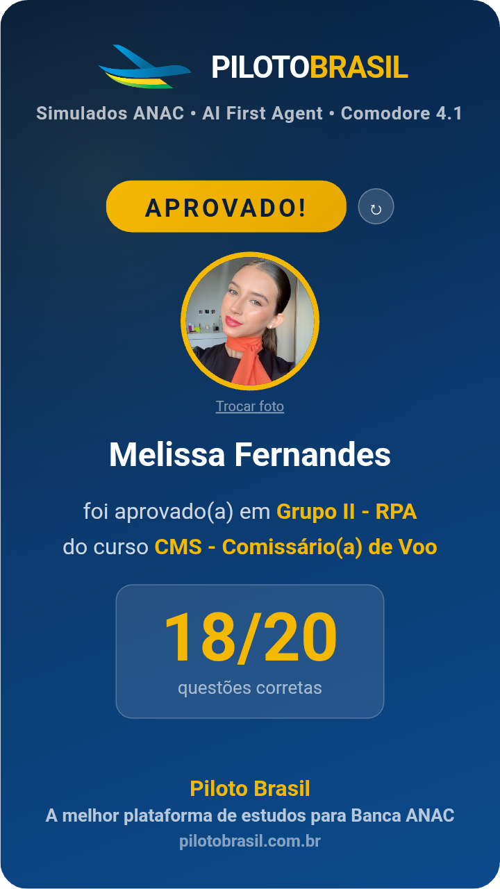 Melissa Fernandes aprovado