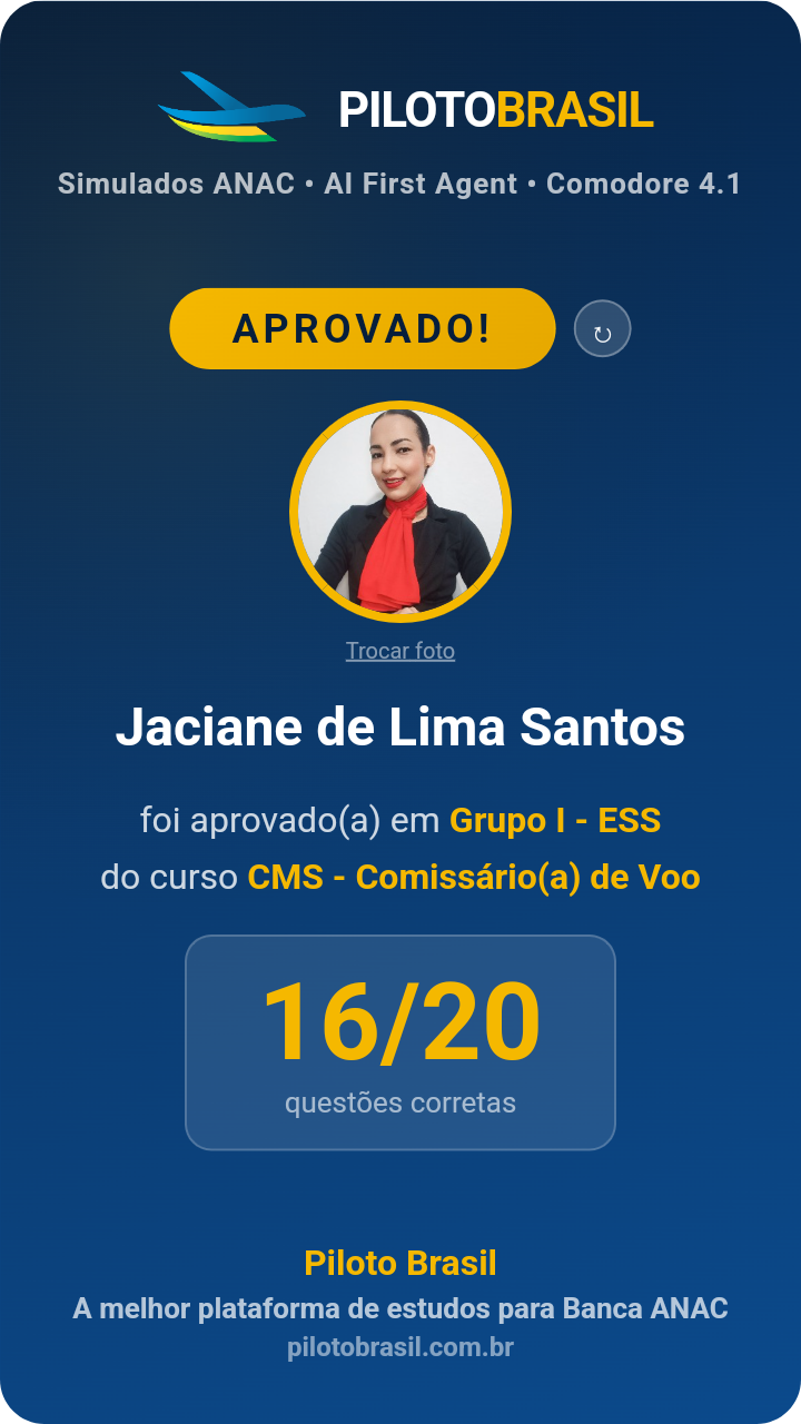 Jaciane de Lima Santos aprovado