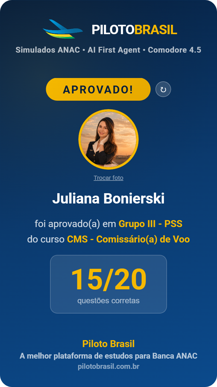 Juliana Bonierski aprovado