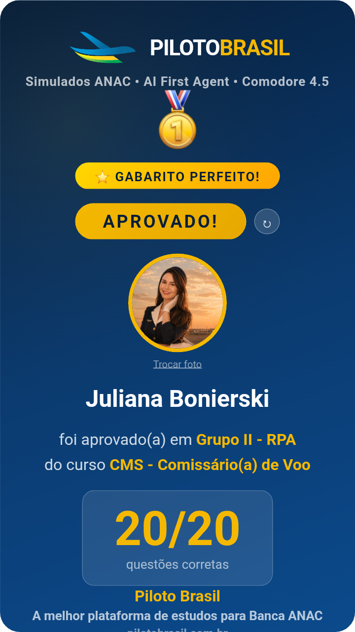 Juliana Bonierski aprovado