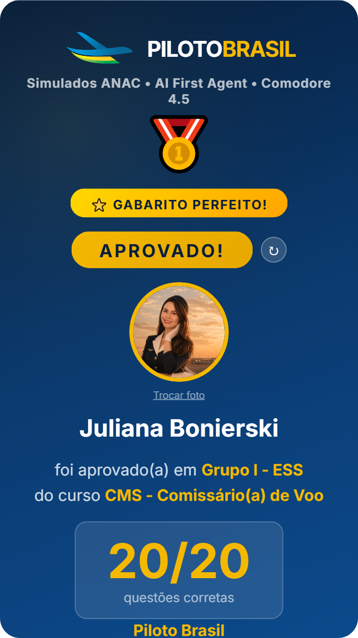 Juliana Bonierski aprovado