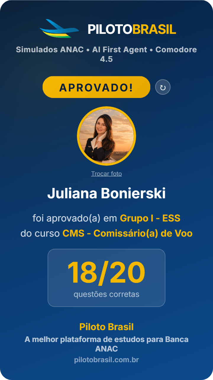 Juliana Bonierski aprovado