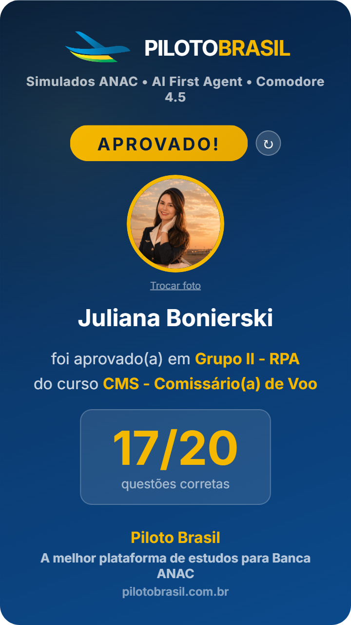 Juliana Bonierski aprovado
