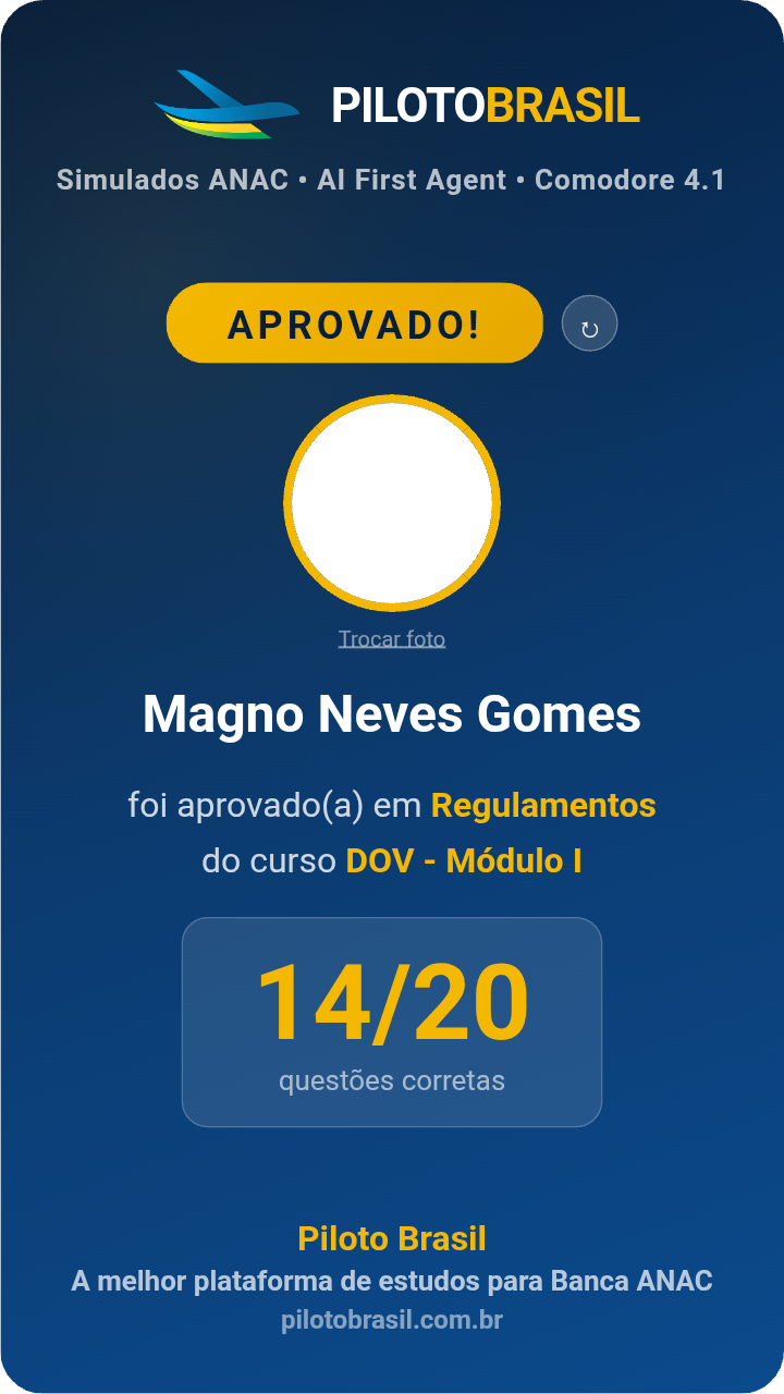 Magno Neves Gomes aprovado