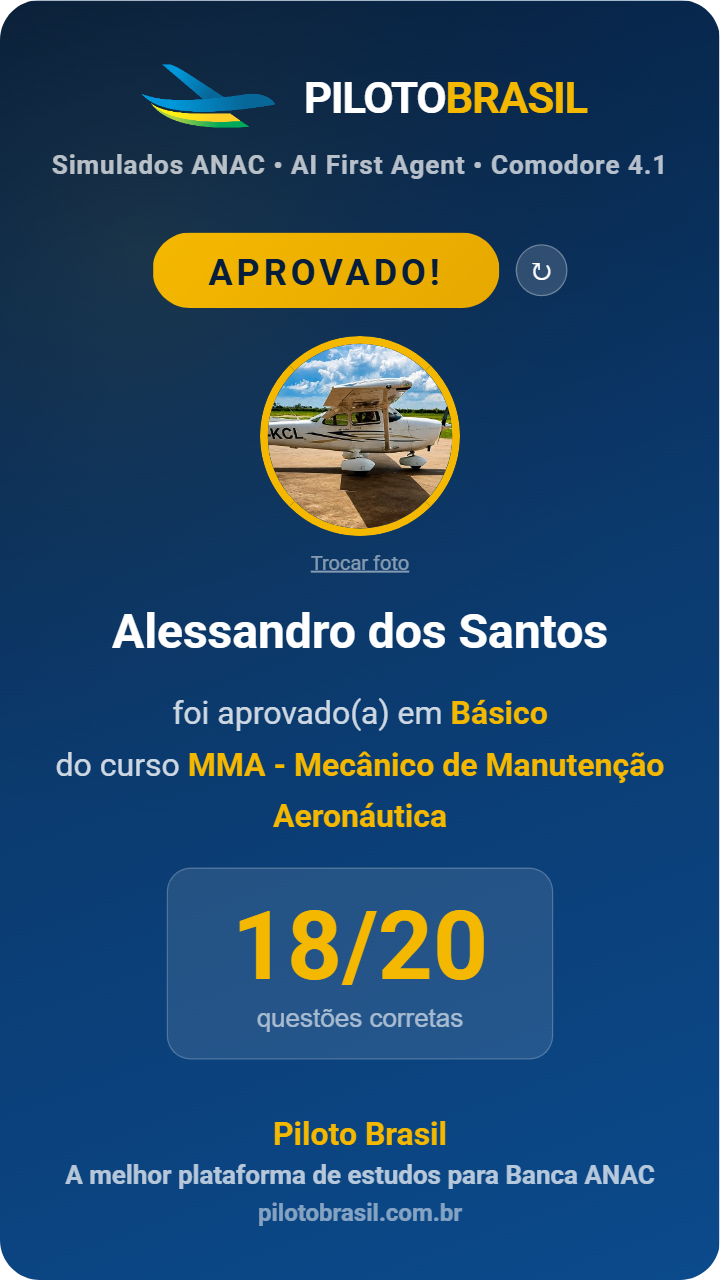 Alessandro dos Santos aprovado