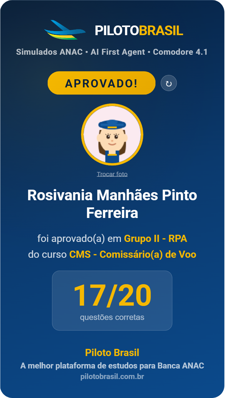 Rosivania Manhães Pinto Ferreira aprovado