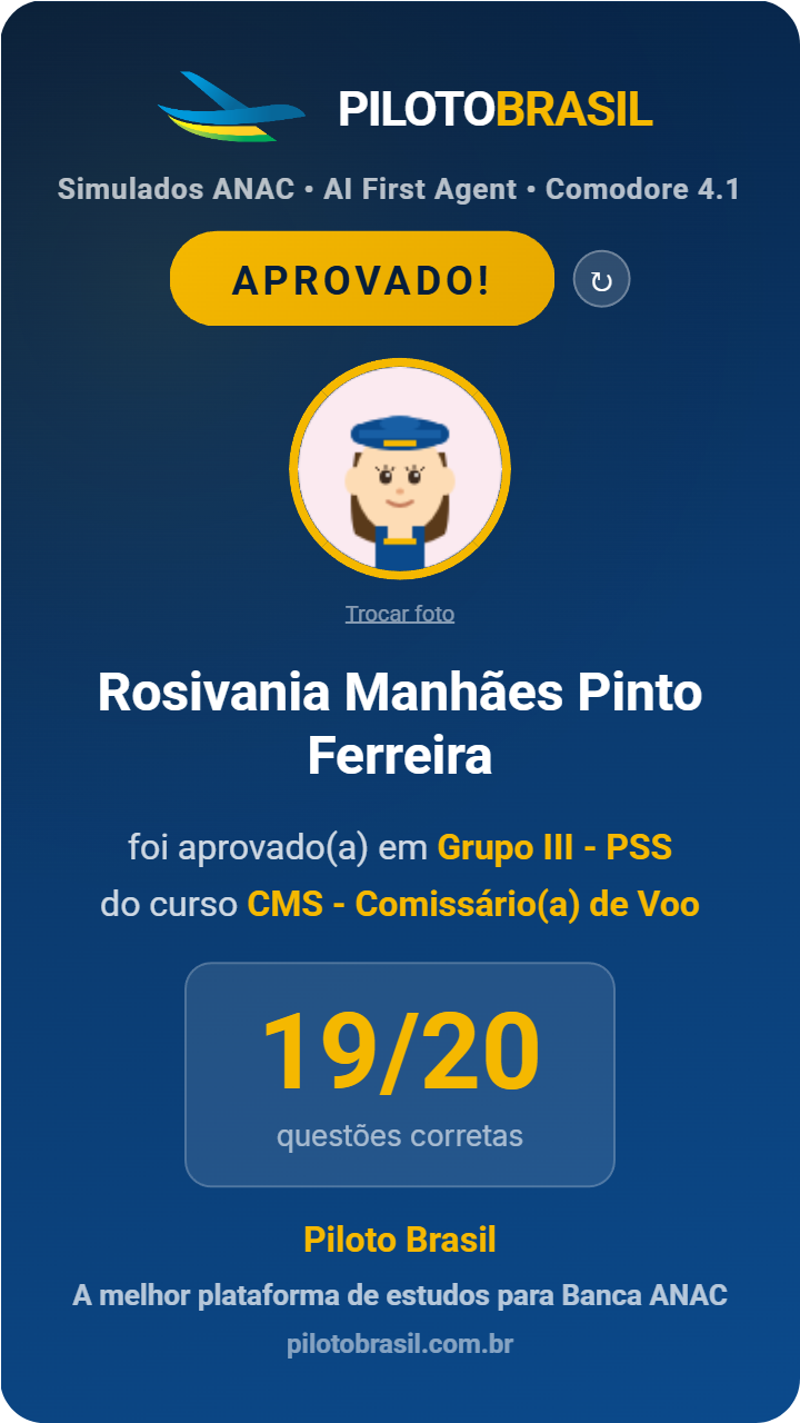 Rosivania Manhães Pinto Ferreira aprovado