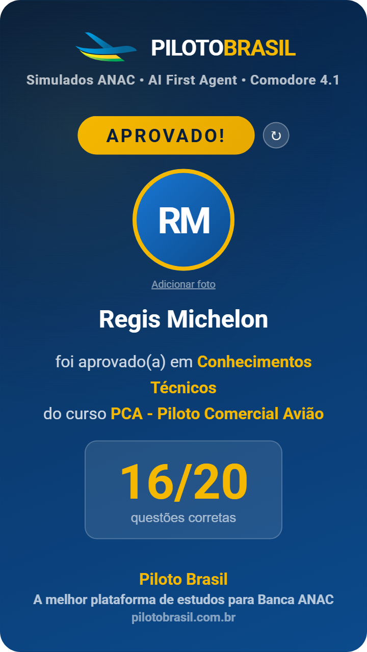 Regis Michelon aprovado