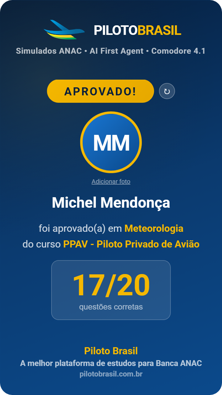 Michel Mendonça aprovado