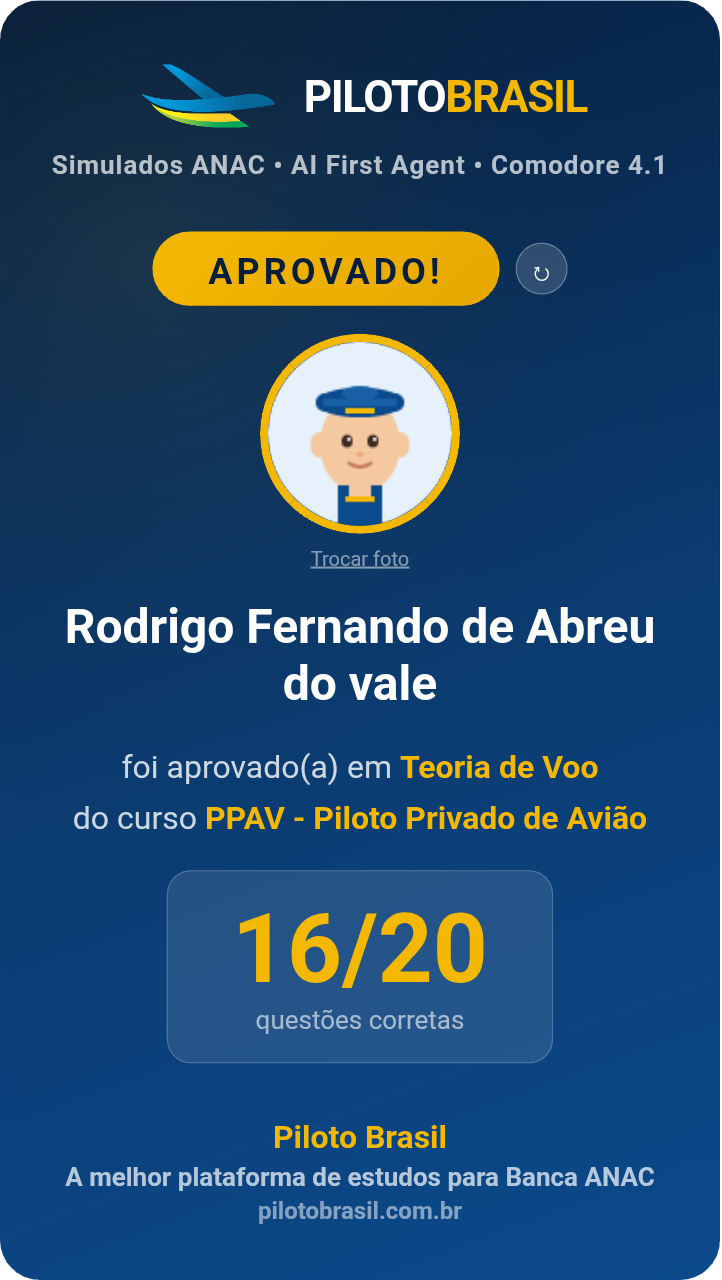 Rodrigo Fernando de Abreu do vale aprovado