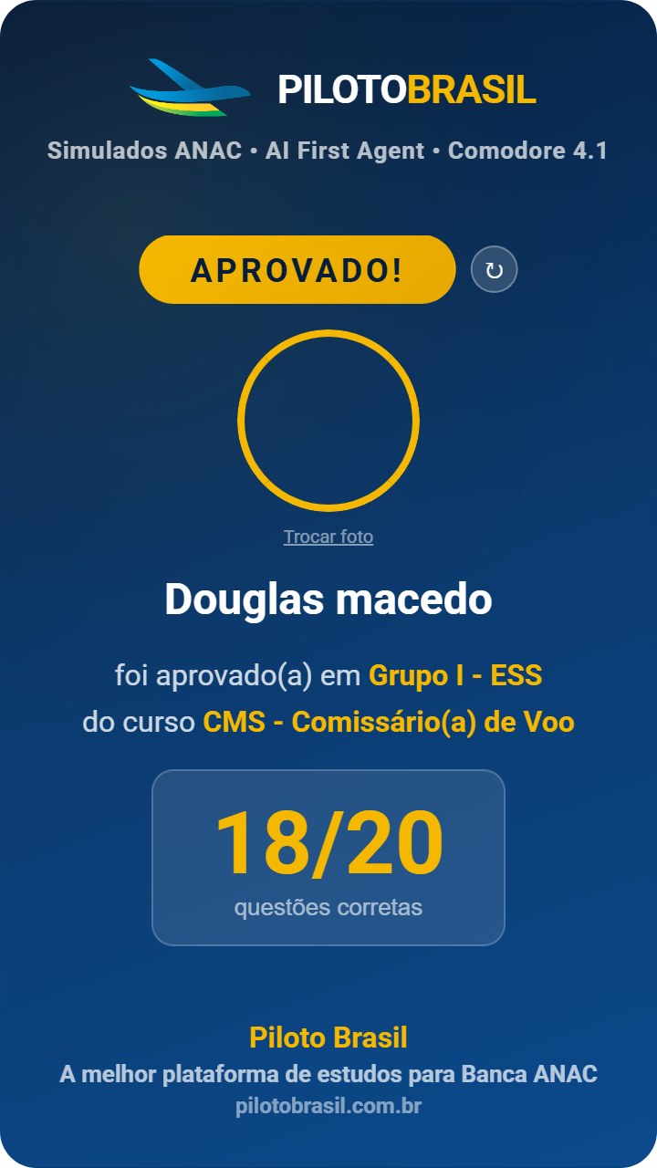 Douglas macedo aprovado