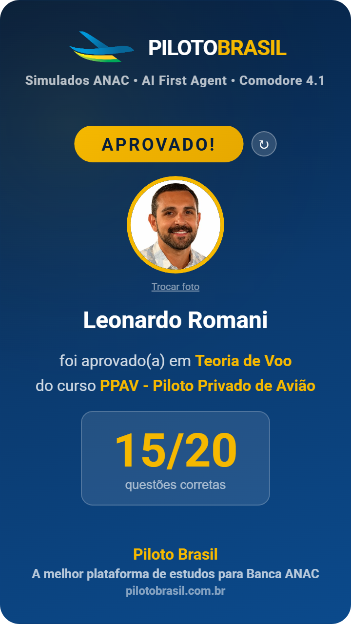 Leonardo Romani aprovado