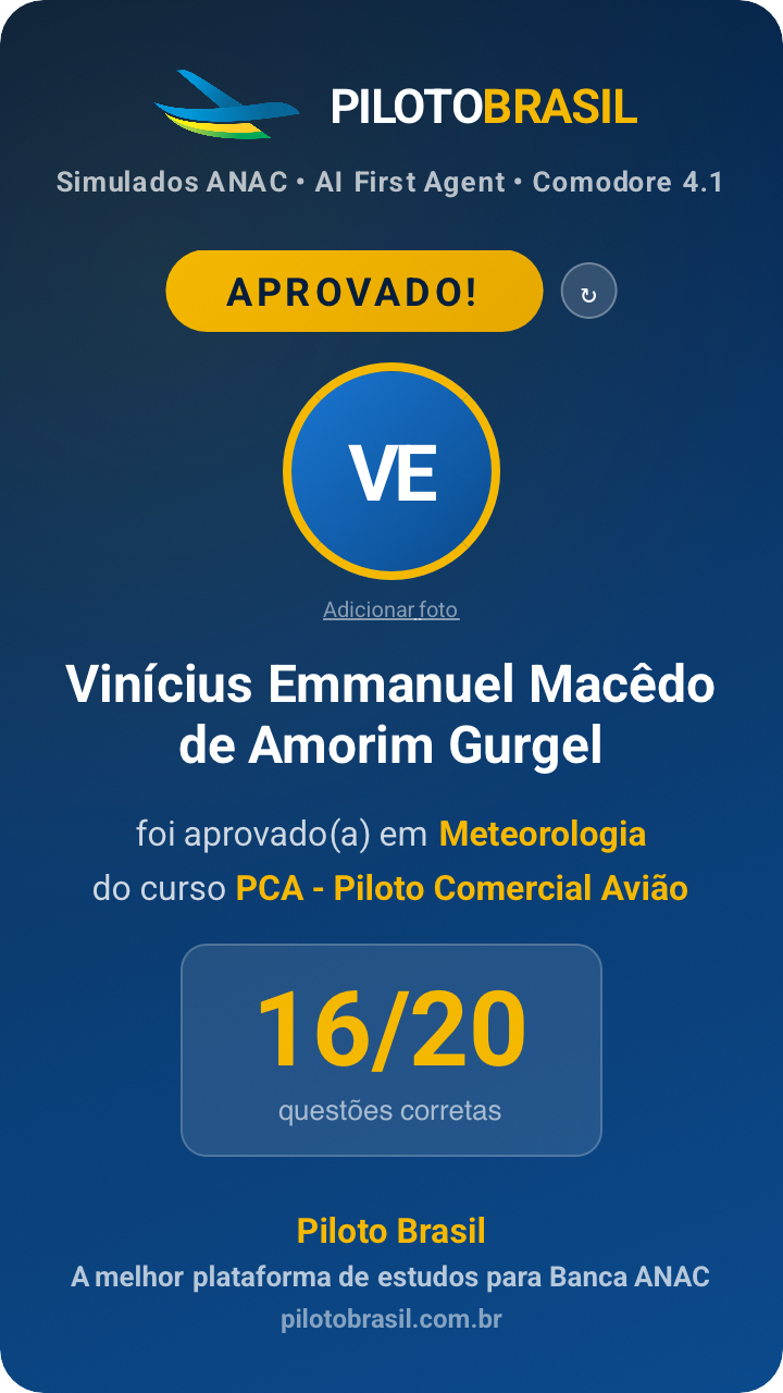 Vinícius Emmanuel Macêdo de Amorim Gurgel aprovado