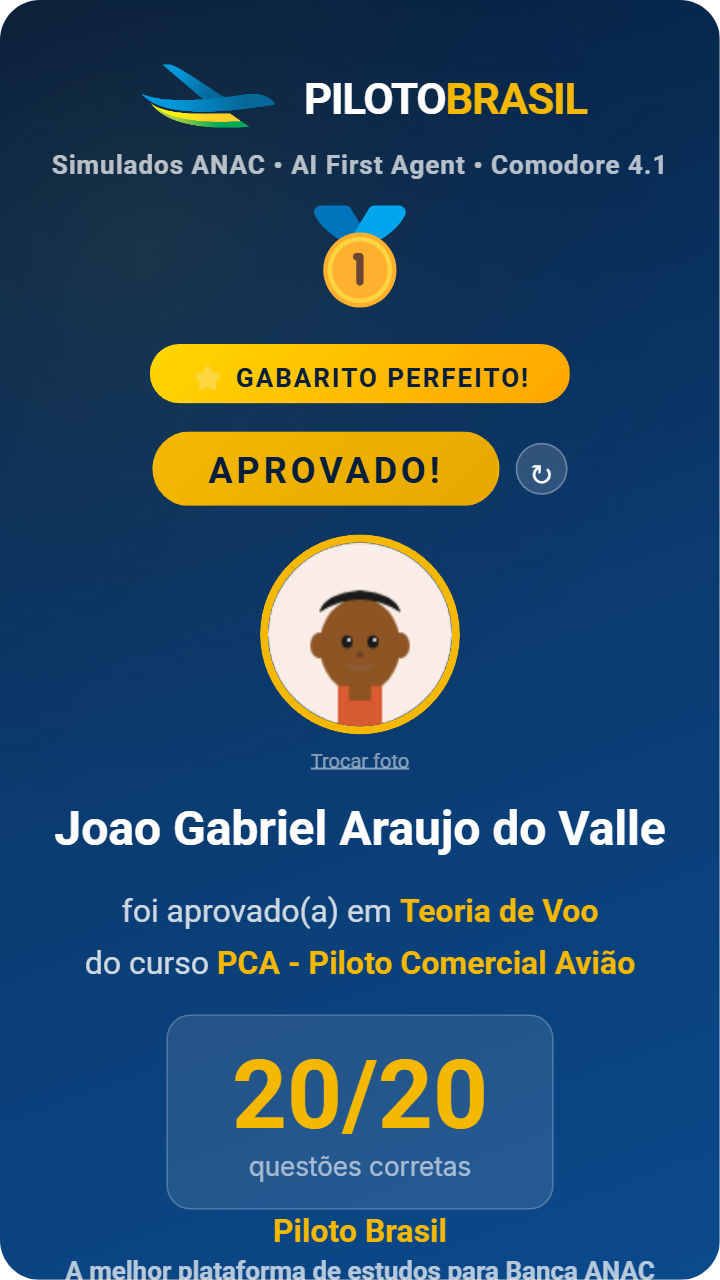 Joao Gabriel Araujo do Valle aprovado